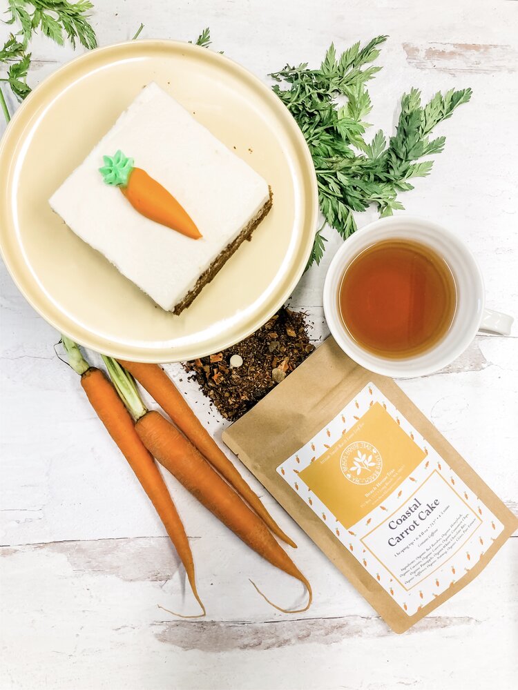 coastal carrot cake by beach house teas