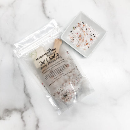 Stormy Weather Tea-Infused Bath Salts by Beach House Teas