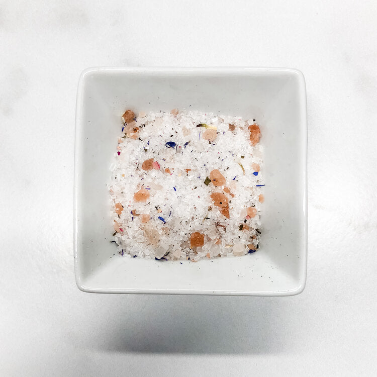 romantic getaway tea-infused bath salts by beach house teas