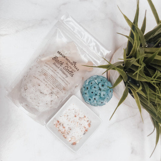 Beach Getaway Tea-Infused Bath Salts by Beach House Teas