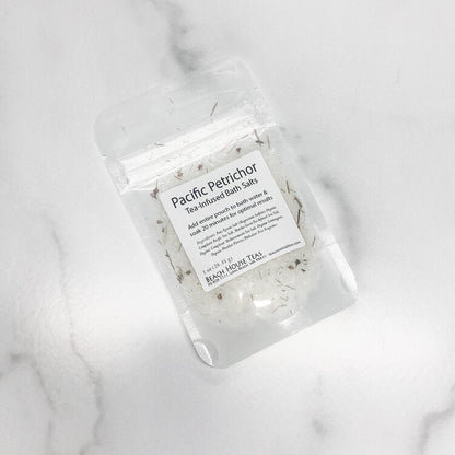 Pacific Petrichor Tea-Infused Bath Salts by Beach House Teas