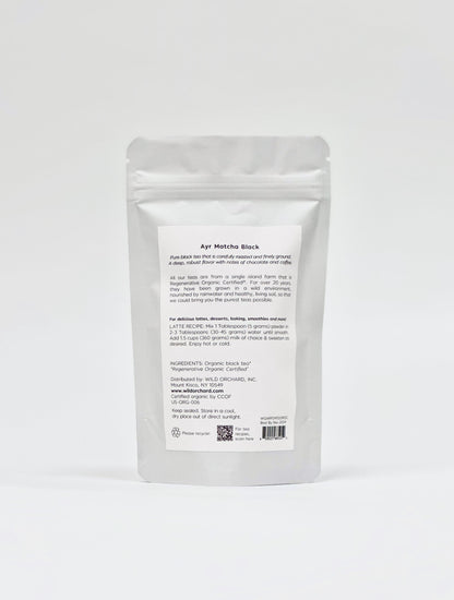 Wild Orchard Tea Ayr Matcha Black - Loose Leaf Bag - 6 Bags by Farm2Me