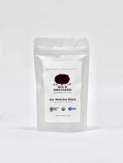 Wild Orchard Tea Ayr Matcha Black - Loose Leaf Bag - 6 Bags by Farm2Me