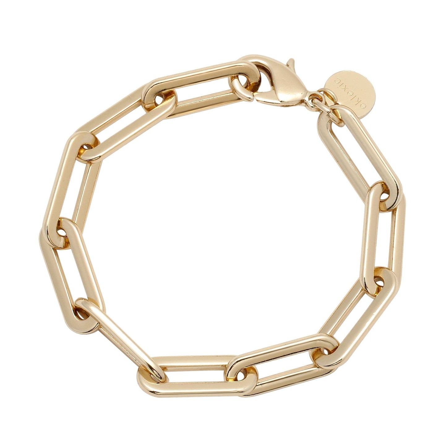 men's large link chain bracelet by eklexic