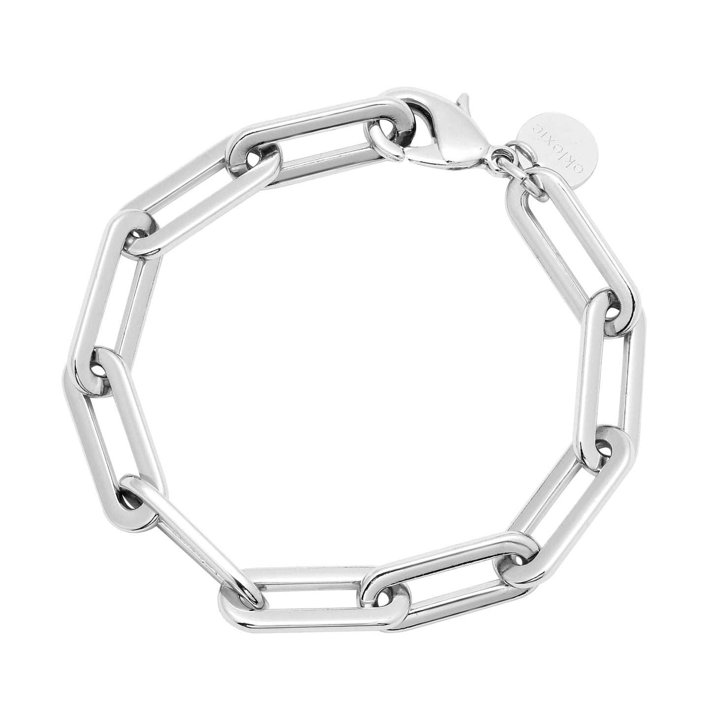 men's large link chain bracelet by eklexic