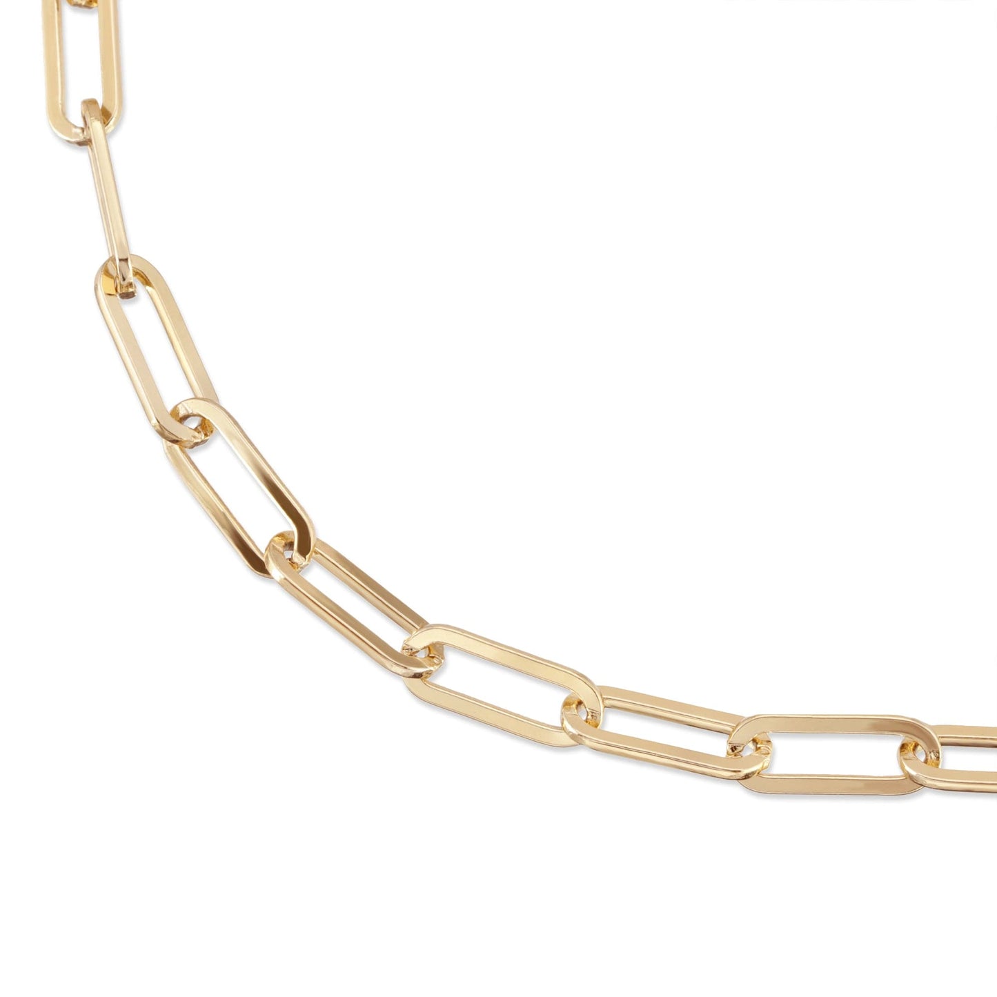 large elongated link lariat by eklexic