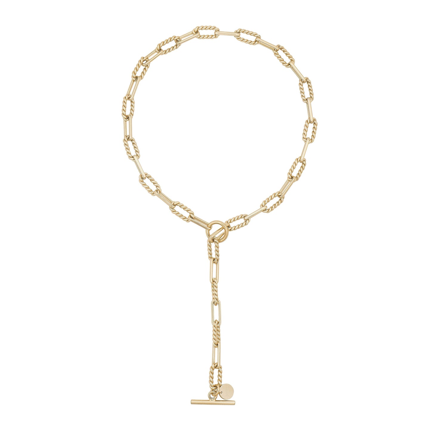 enzo toggle convertible lariat necklace by eklexic