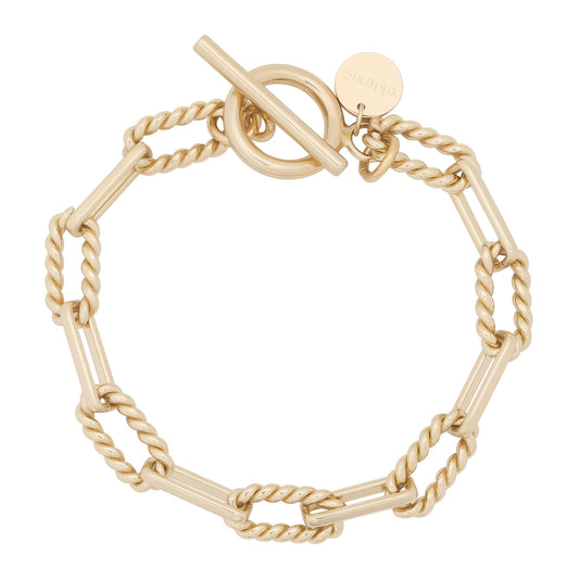 Enzo Toggle Chain Bracelet by eklexic