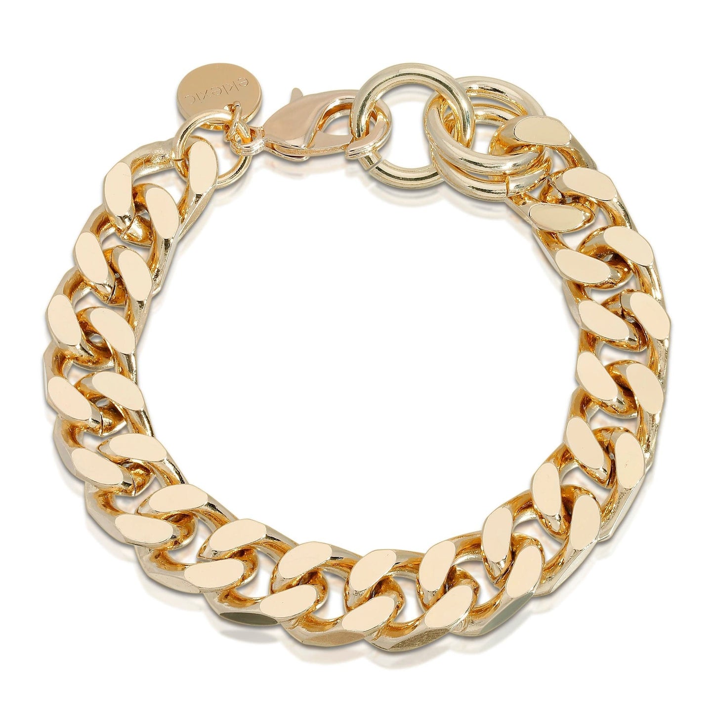 men's curb chain bracelet by eklexic