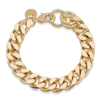 Men's Curb Chain Bracelet by eklexic