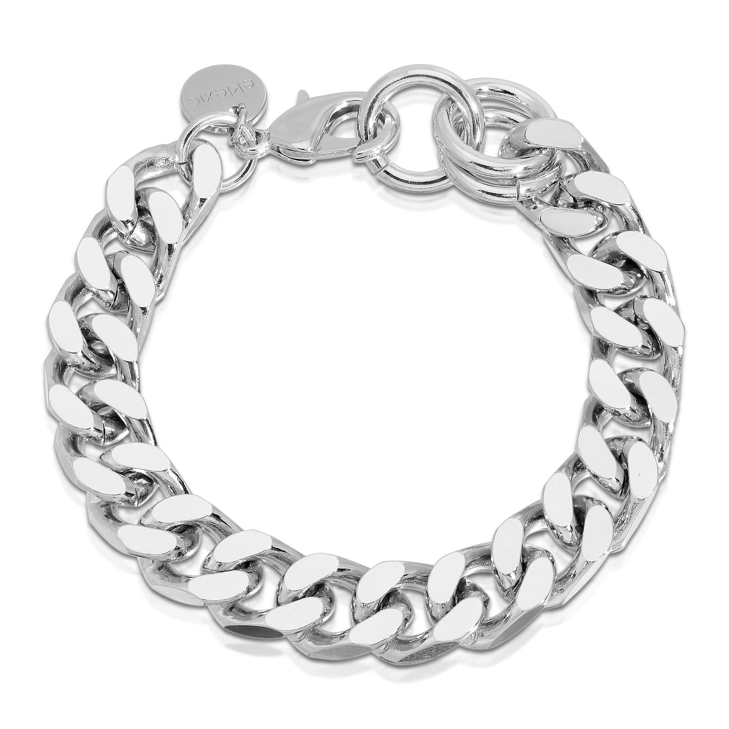 men's curb chain bracelet by eklexic