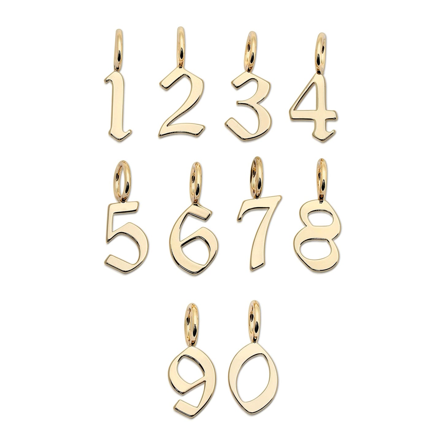 gothic numbers by eklexic