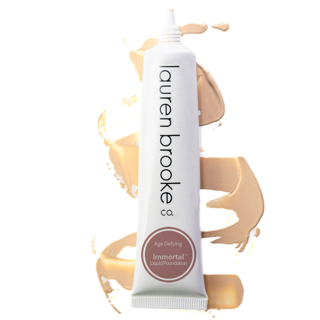 immortal age defying liquid foundation by lauren brooke cosmetiques