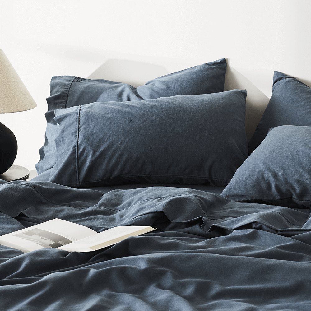 linen+ pillowcase set by ettitude