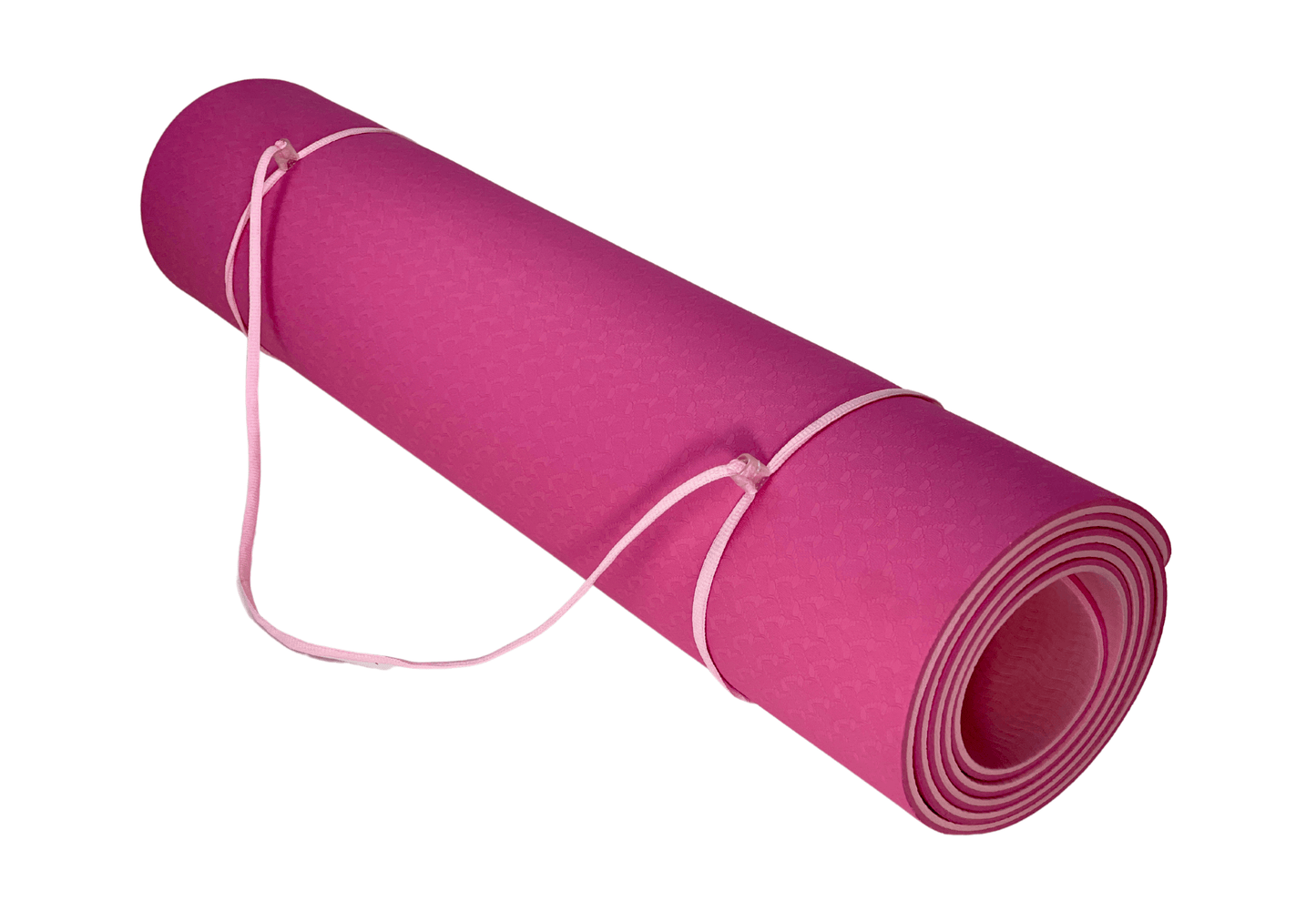 eco friendly reversible color yoga mat with carrying strap by jupiter gear