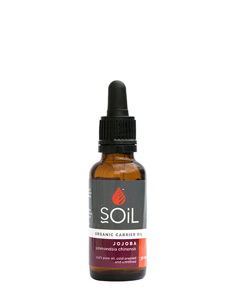 organic jojoba oil (simmondsia chenensis)  30ml by soil organic aromatherapy and skincare