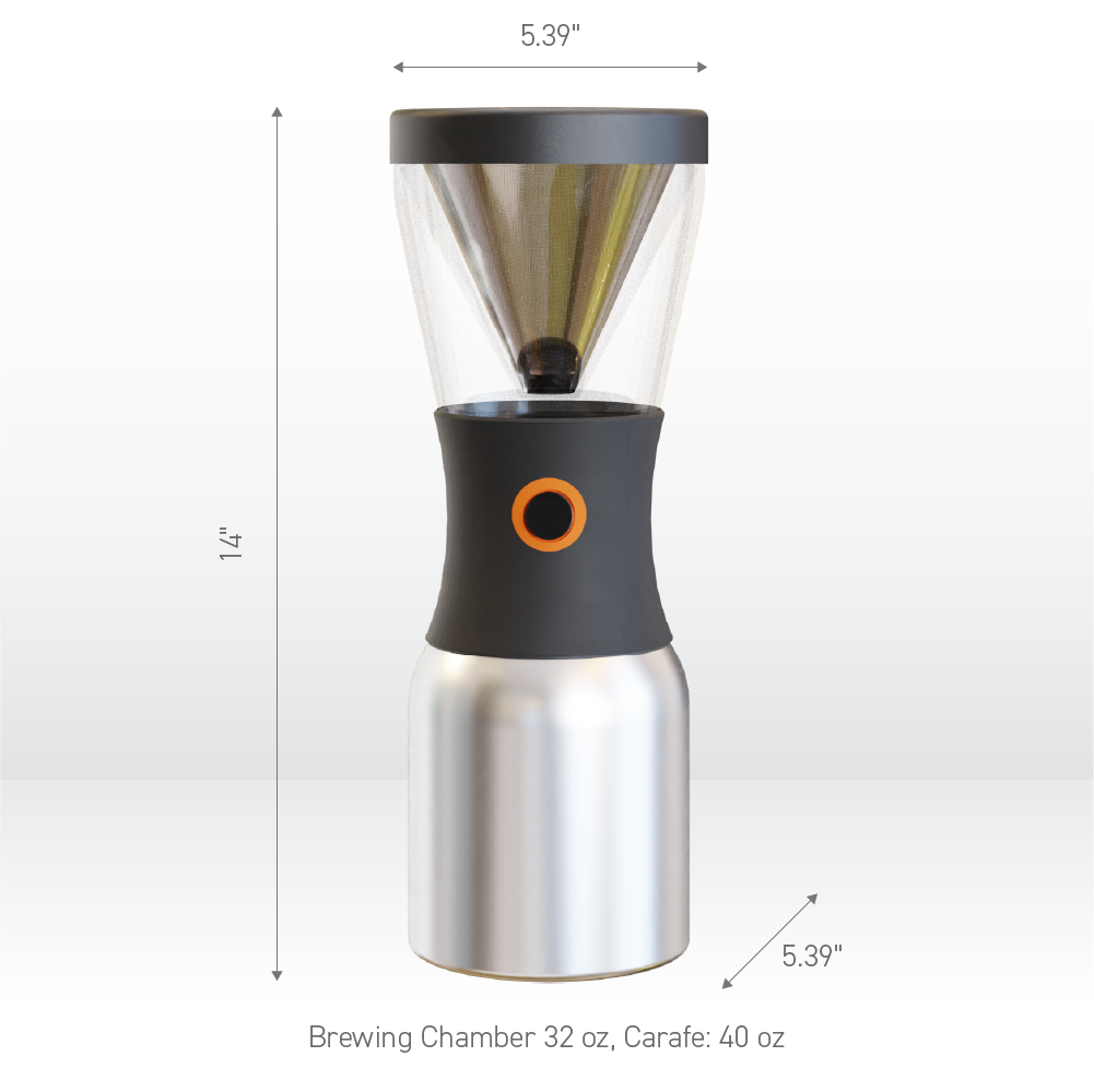 copper cold brew coffee maker by asobu®