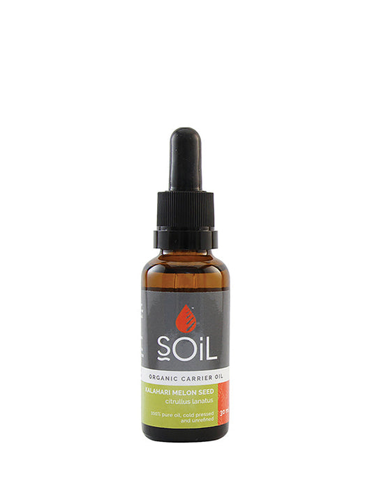 Organic Kalahari Melon Seed Oil (Citrullus Lanatus) 30ml by SOiL Organic Aromatherapy and Skincare