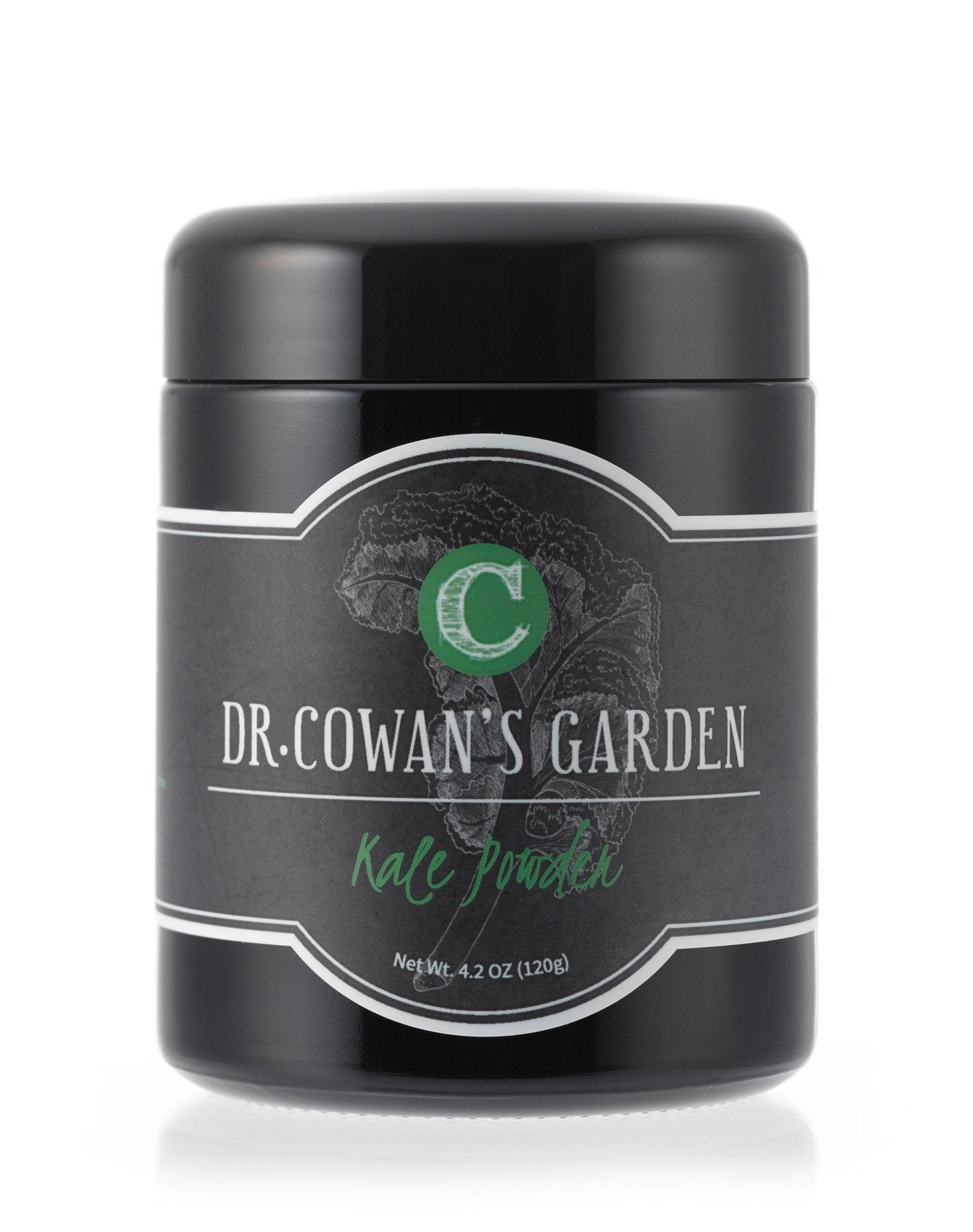 organic kale powder by dr. cowan's garden