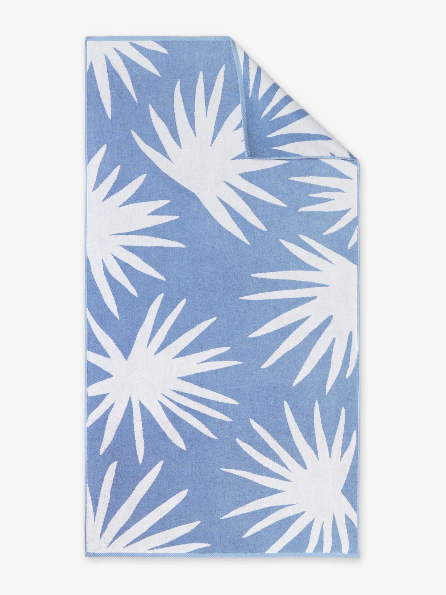 blue agave cabana beach towel by laguna beach textile company