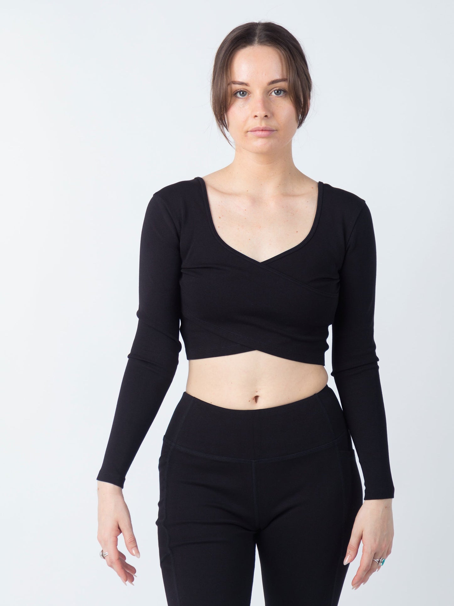 planttec™ reversible long sleeve tee | eclipse by happy earth