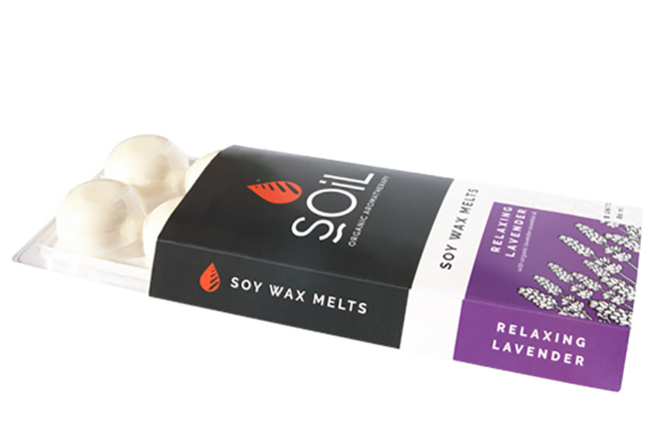 soy wax melts - lavender by soil organic aromatherapy and skincare