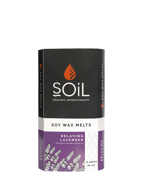 soy wax melts - lavender by soil organic aromatherapy and skincare