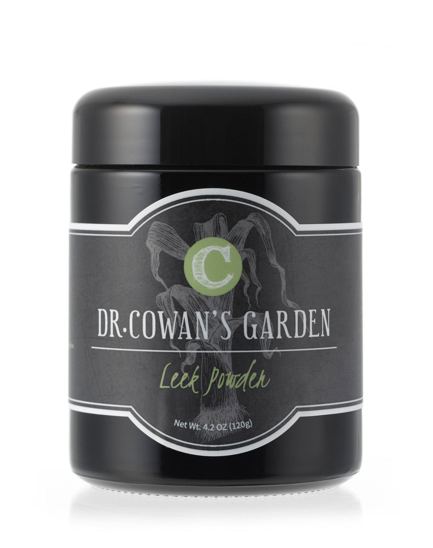 organic leek powder by dr. cowan's garden