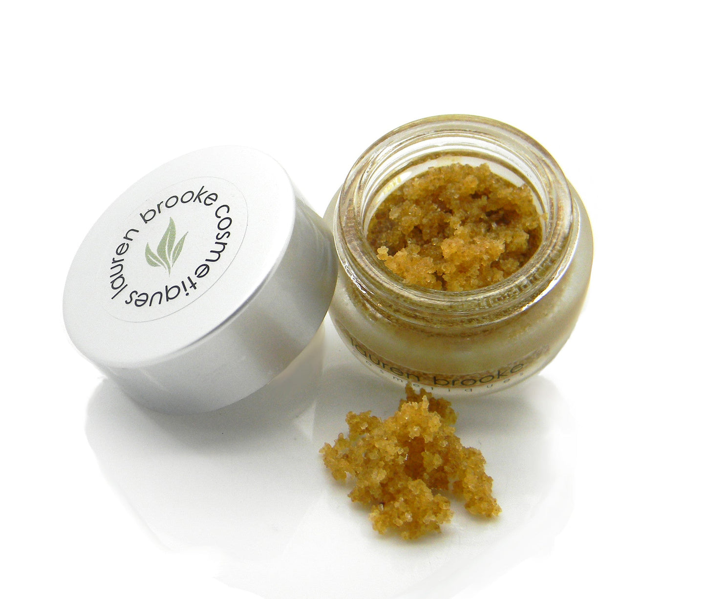 organic sweet chai lip scrub by lauren brooke cosmetiques