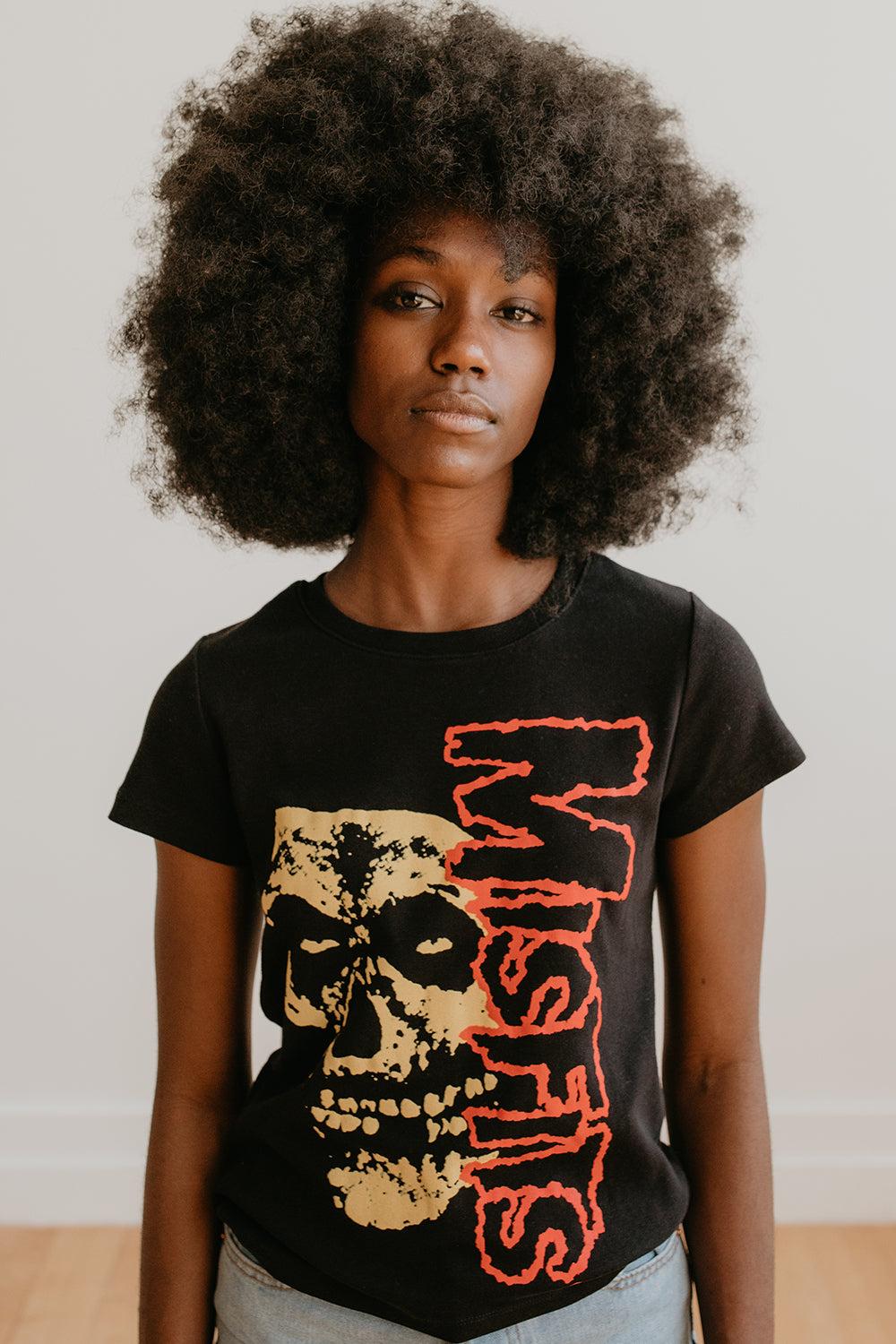 misfits baby tee by people of leisure