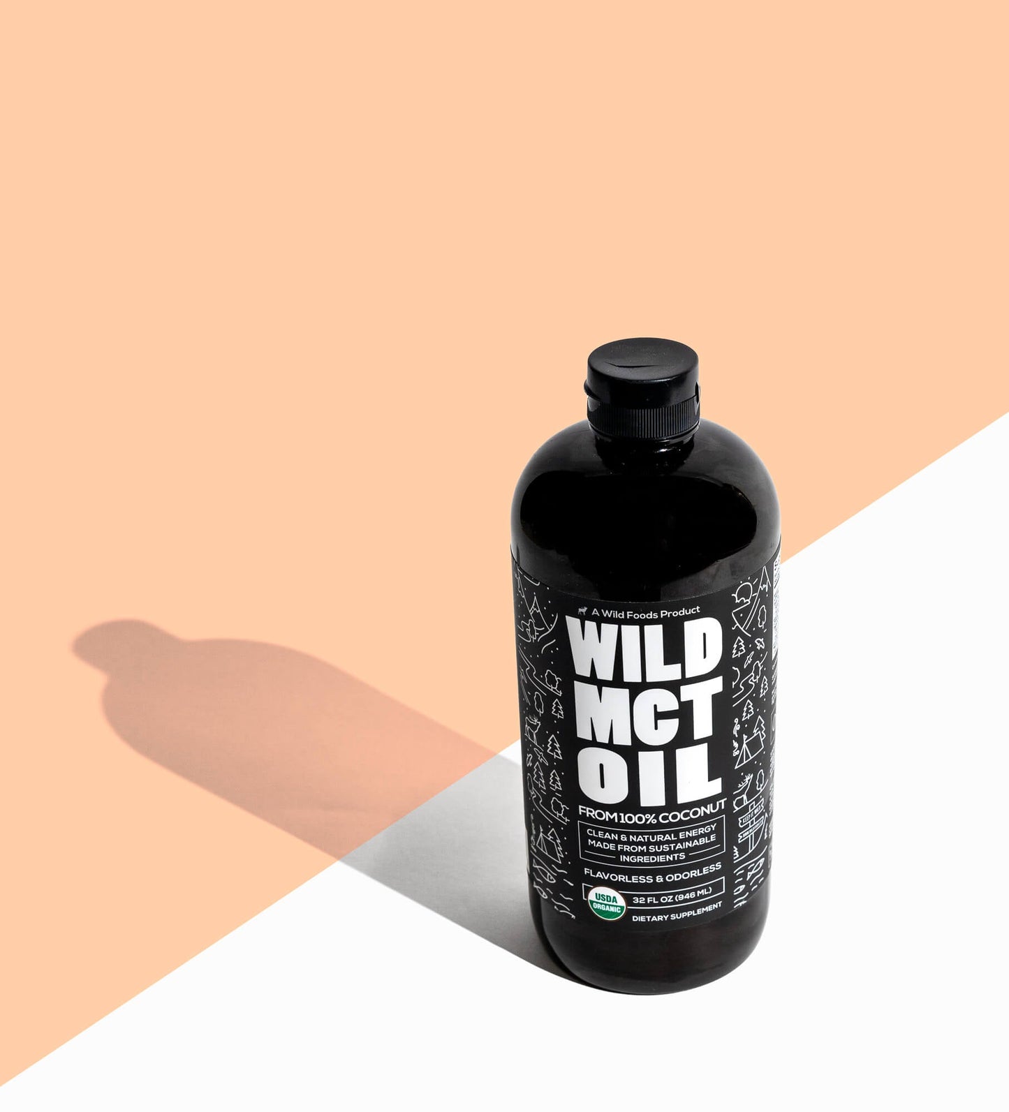 organic wild mct oil from 100% coconuts by wild foods