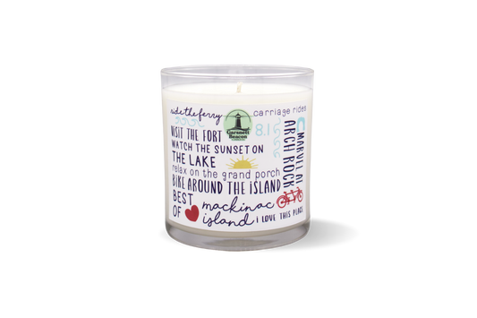 Best of Mackinac Island Candle by Garsnett Beacon Candle Co.