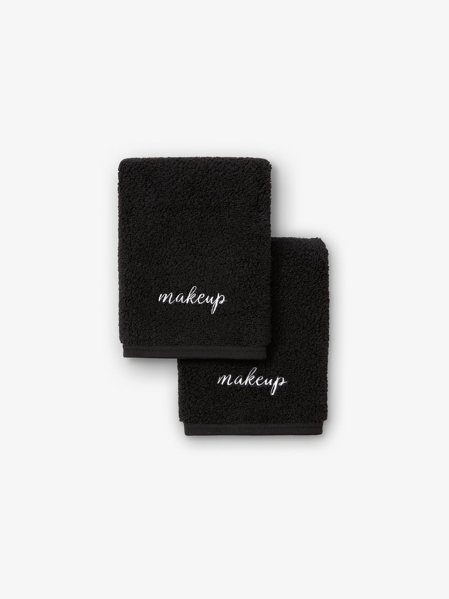 blackout  makeup towels (pair) by laguna beach textile company