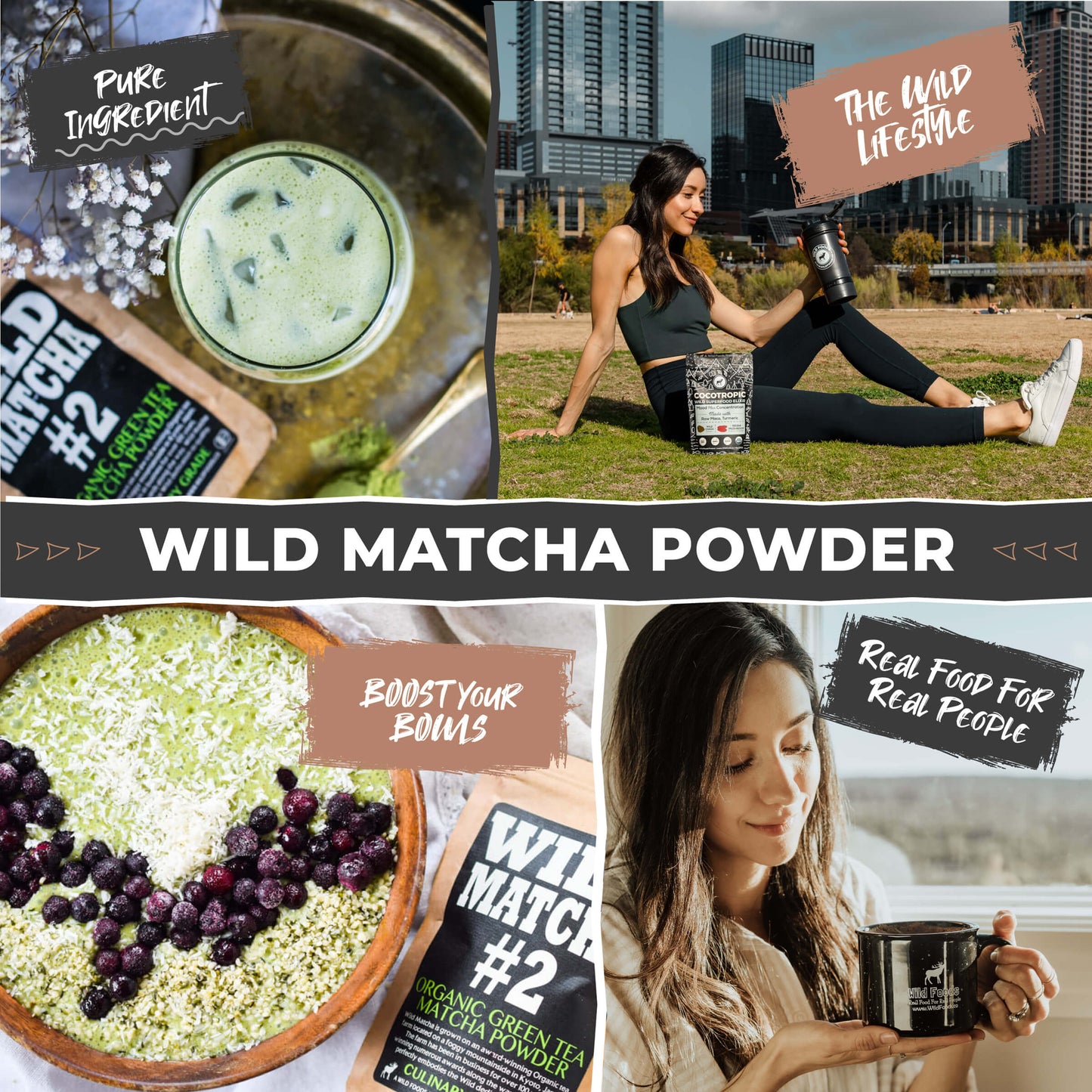 wild matcha - ceremonial grade from japan by wild foods