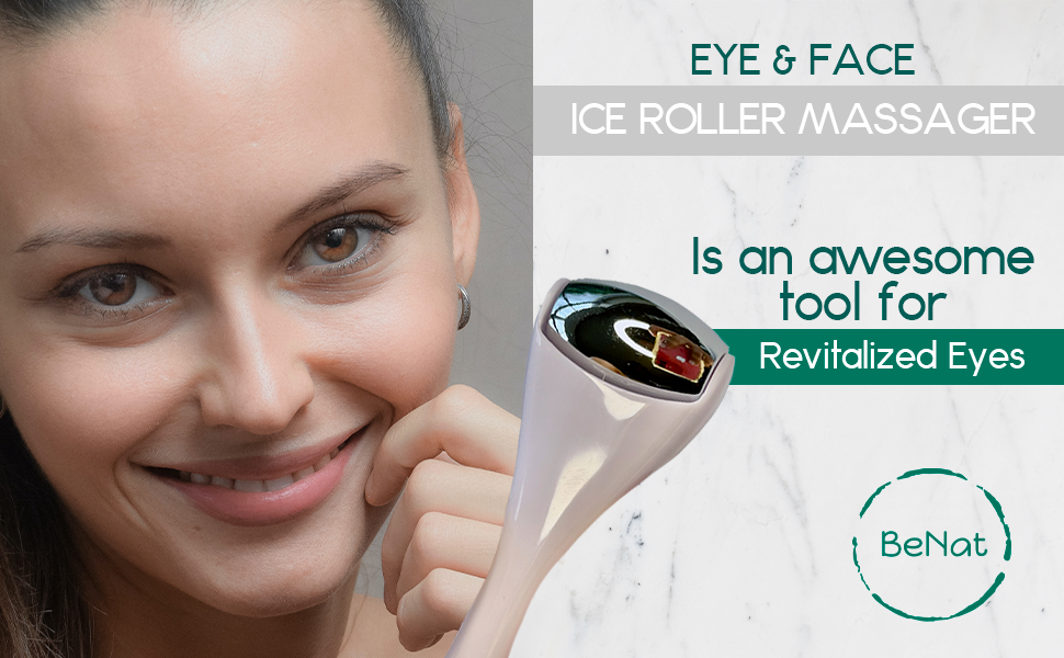 eye & face ice roller massager by benat