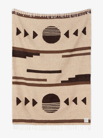 Wheat Sol Mexican Blanket by Laguna Beach Textile Company