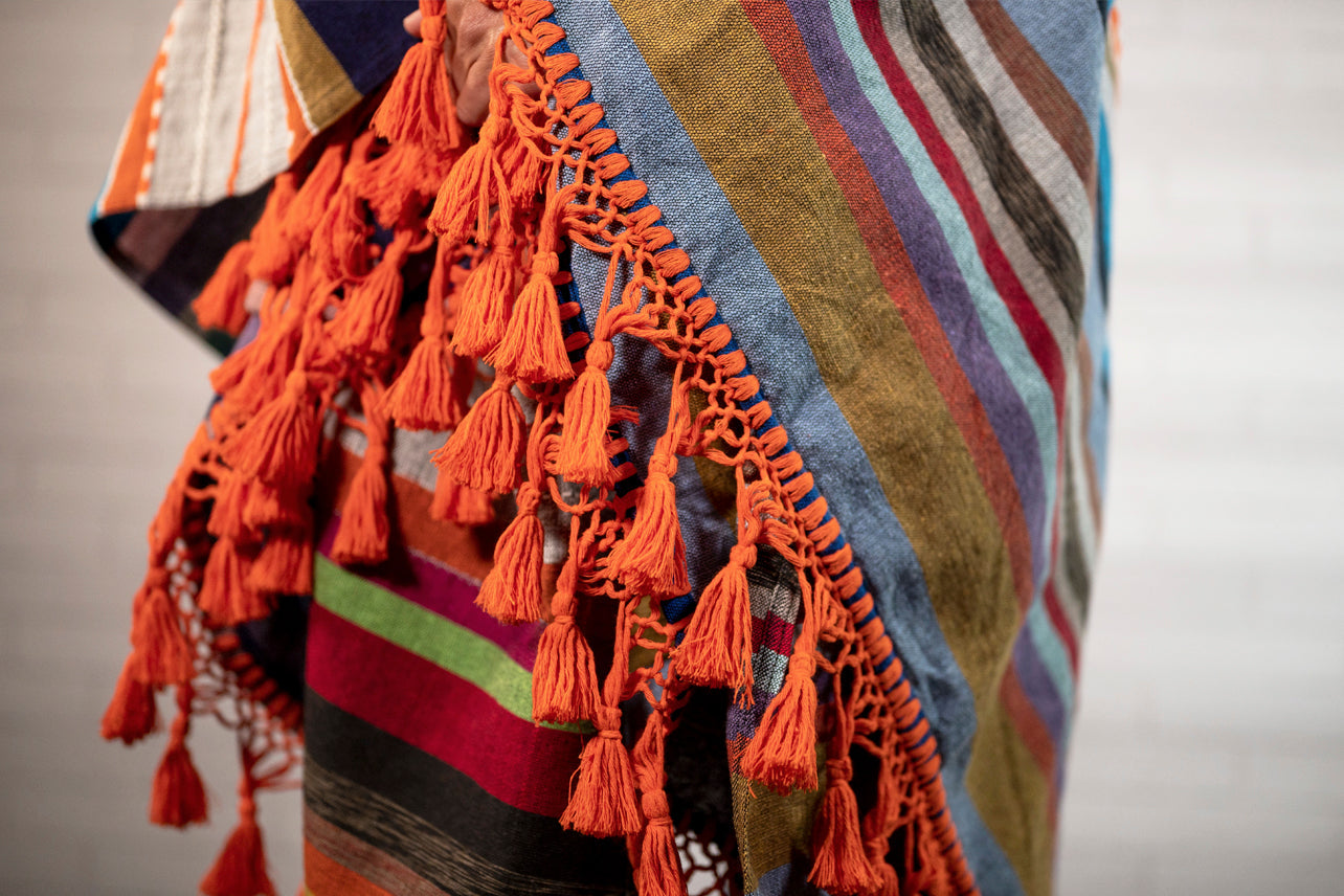 mexican handloomed blanket by verve culture