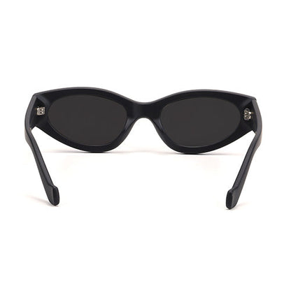 Kat x Money Moves - Black Cateye Sunglasses by TopFoxx