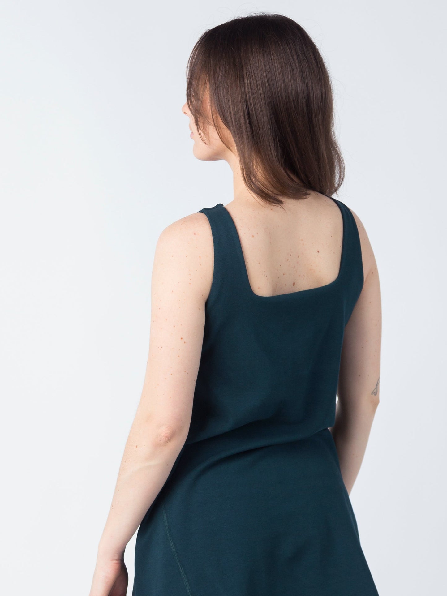 planttec™ reversible dress | monstera by happy earth