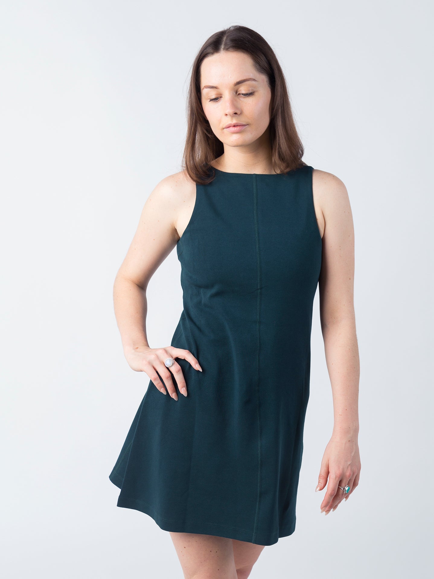 planttec™ reversible dress | monstera by happy earth