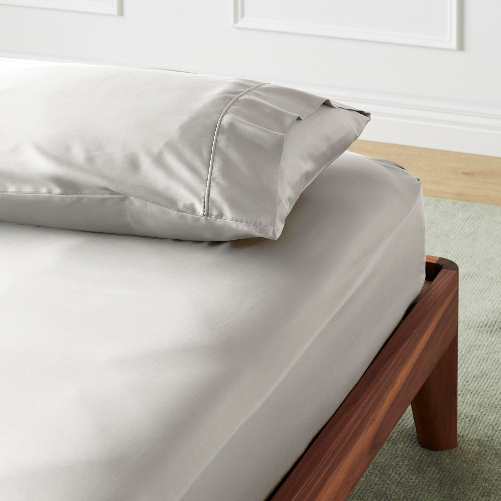 signature sateen fitted sheet by ettitude