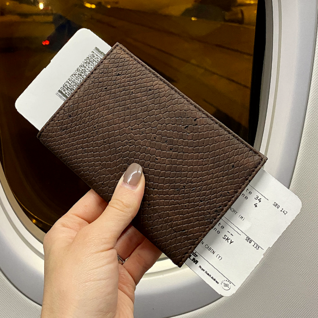 wanderlust passport holder by tiradia cork