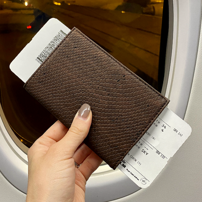 Wanderlust Passport Holder by Tiradia Cork