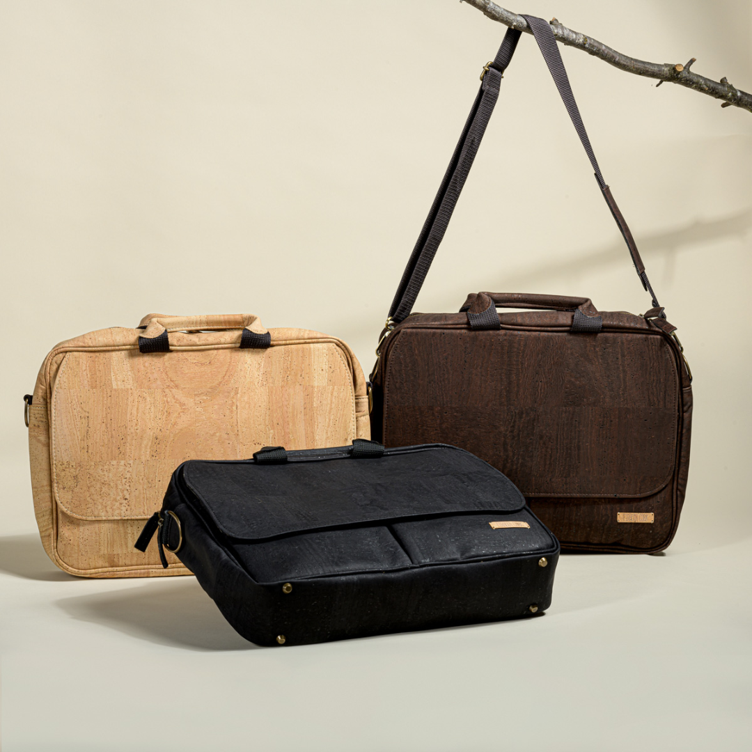 productivity briefcase by tiradia cork