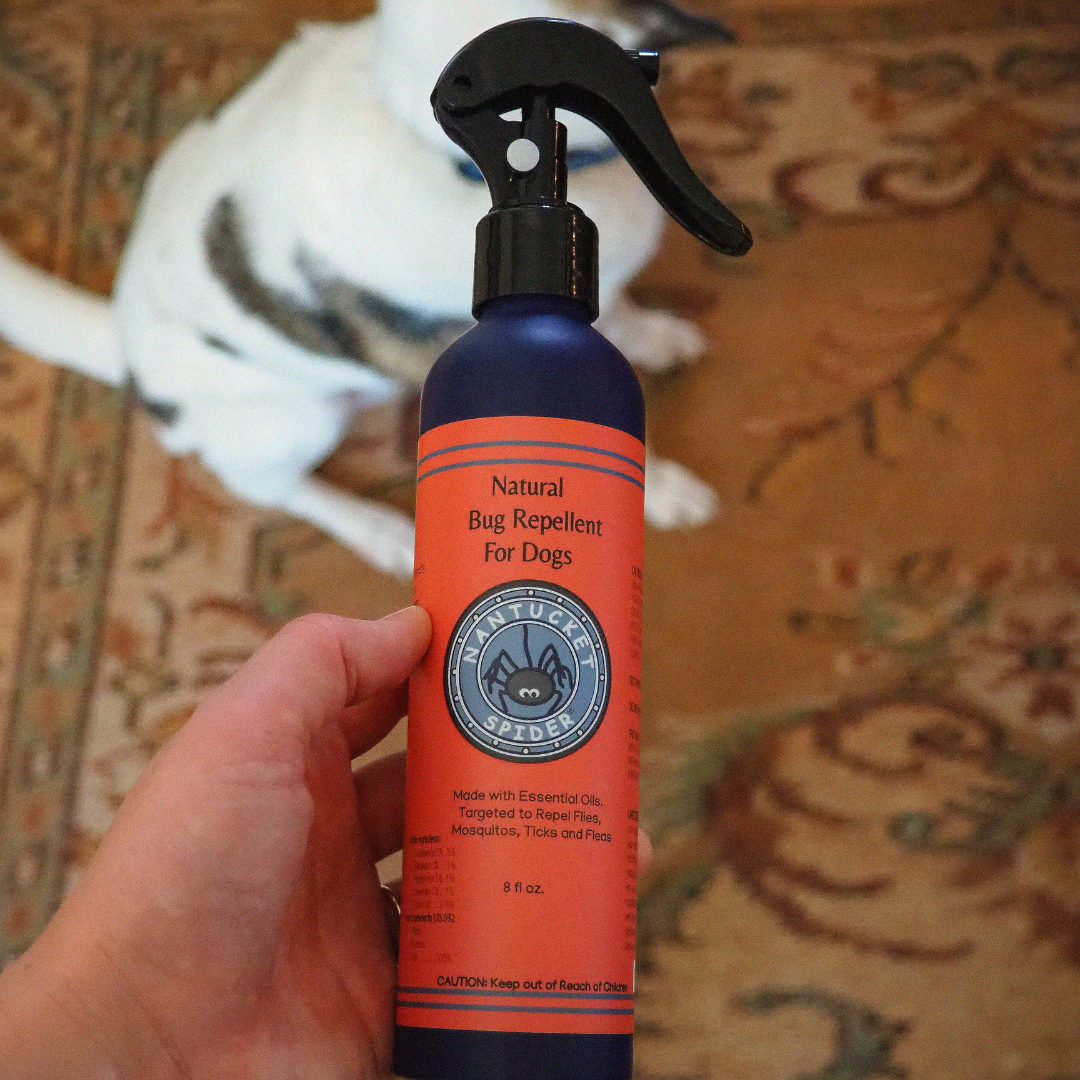 natural bug repellent spray for dogs by nantucket spider & nantucket footprint