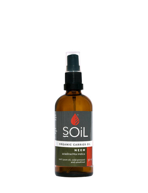 organic neem oil (azadirachta indica) 100ml by soil organic aromatherapy and skincare