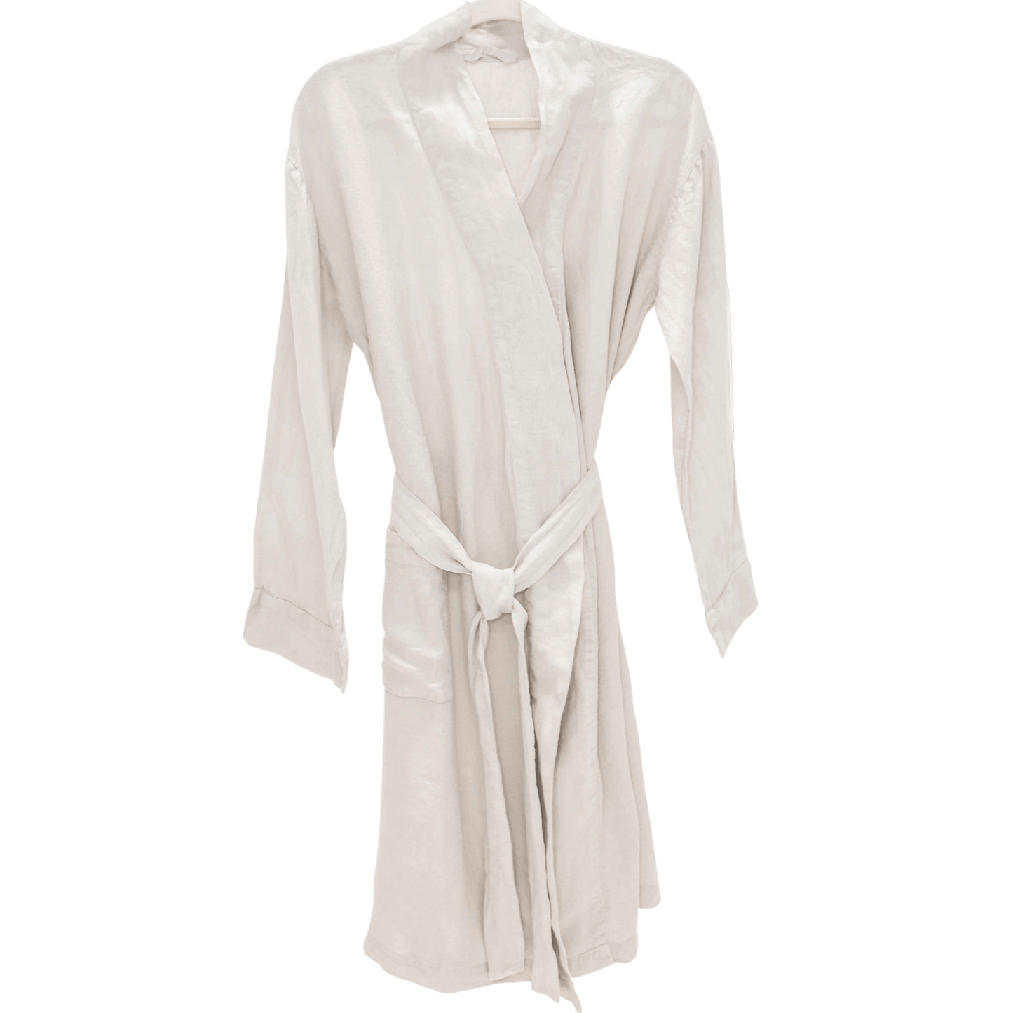 linen bathrobe by beflax linen