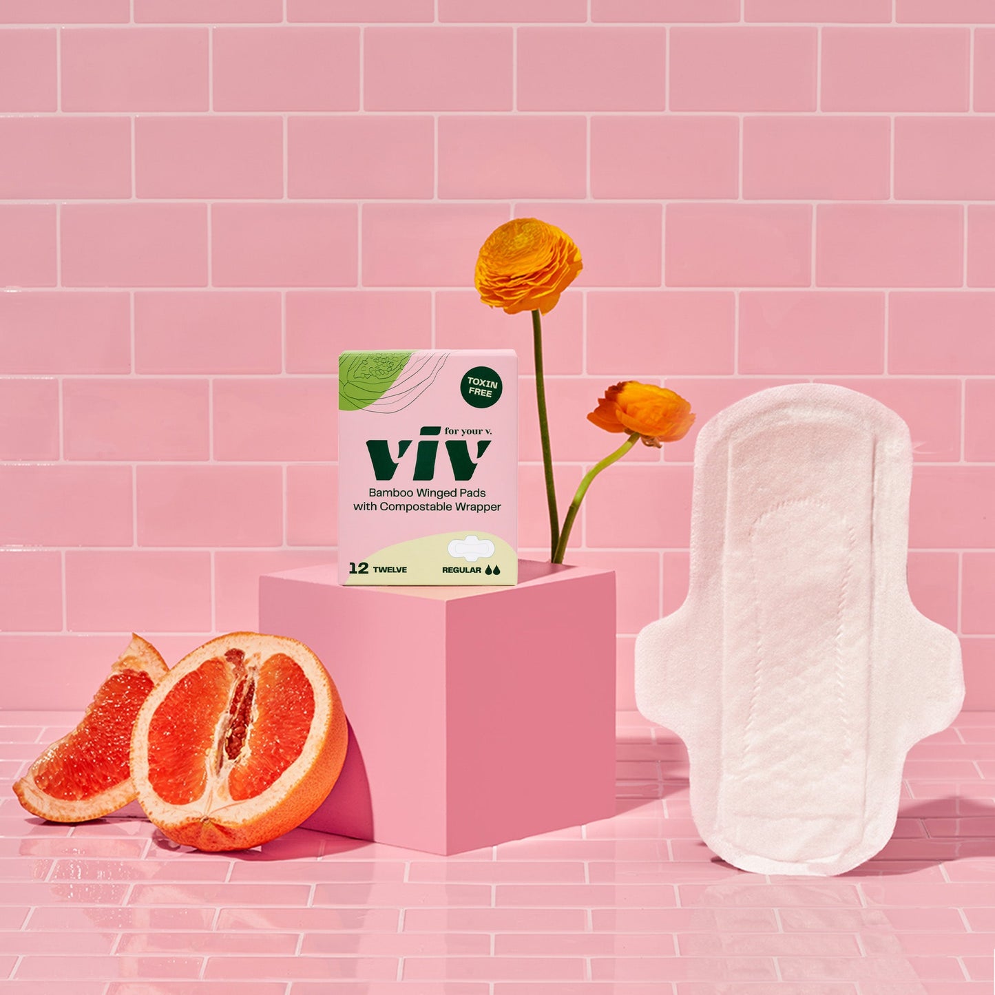 winged bamboo pads by viv for your v