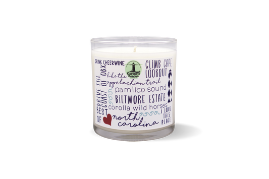 Best of North Carolina Candle by Garsnett Beacon Candle Co.