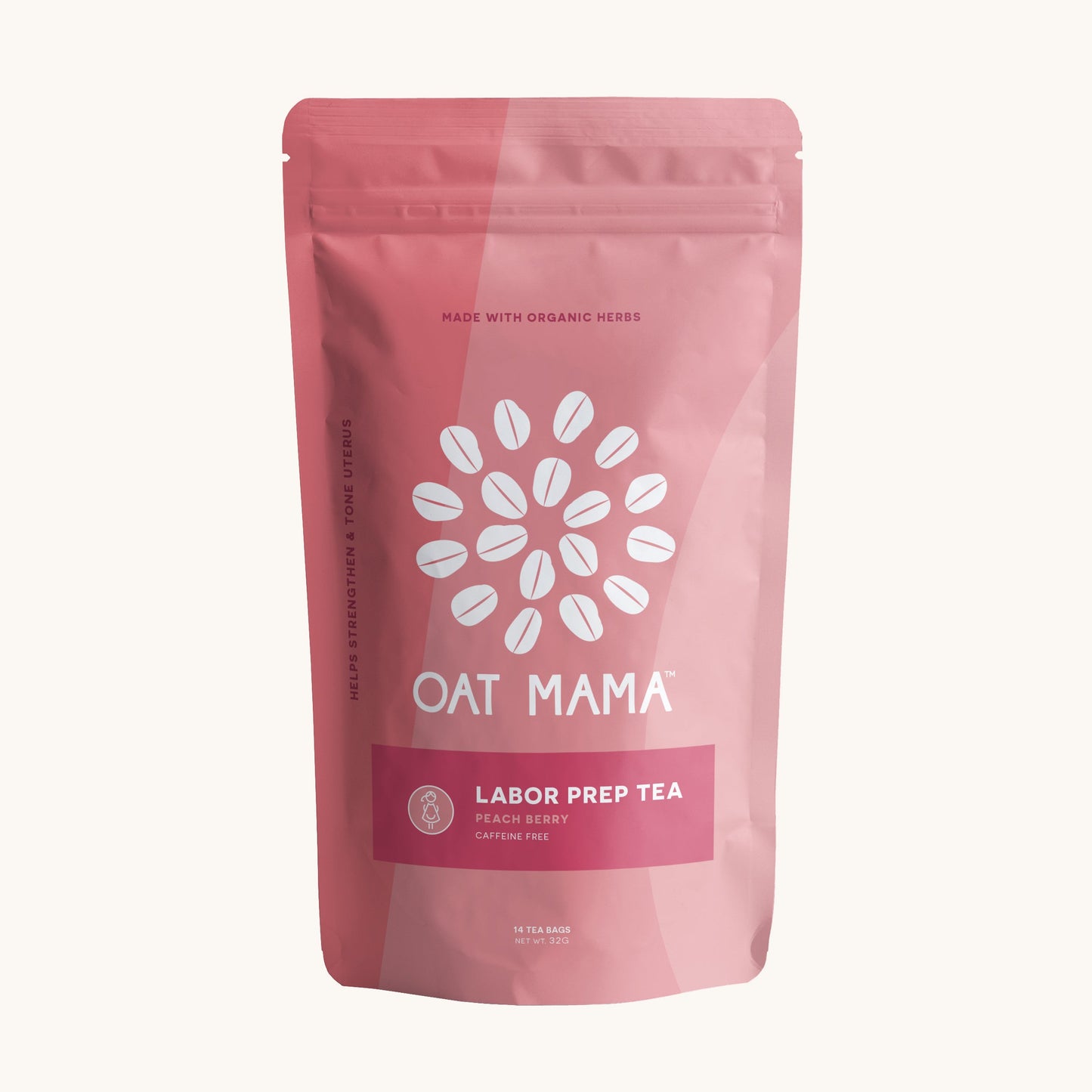 labor prep tea by oat mama